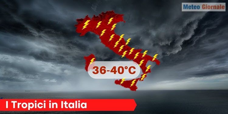 Meteo in Italia, niente tregua tropicale: di nuovo sofferenza caldo. Novità al Nord Italia