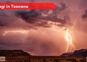 nubifragi in toscana e firenze g 350x250 - Allerta meteo Protezione Civile per temporali, grandinate e venti forti