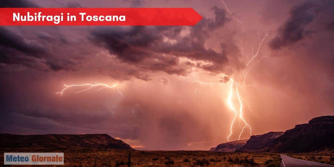 nubifragi in toscana e firenze