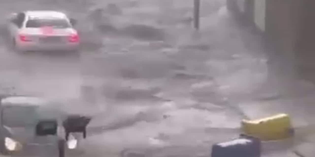 Sicilia forti temporali: allagamenti. Video Meteo