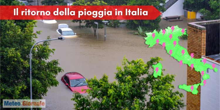 Stop siccità. Meteo Italia, genesi delle piogge abbondanti