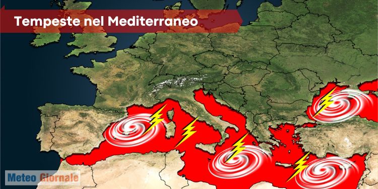 Meteo Italia rischio tempeste tropicali. Mare caldo come il Golfo del Messico