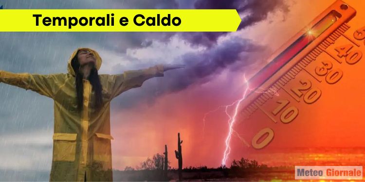 Meteo: è iniziato il refrigerio a suon di temporali, ma il grande caldo tornerà
