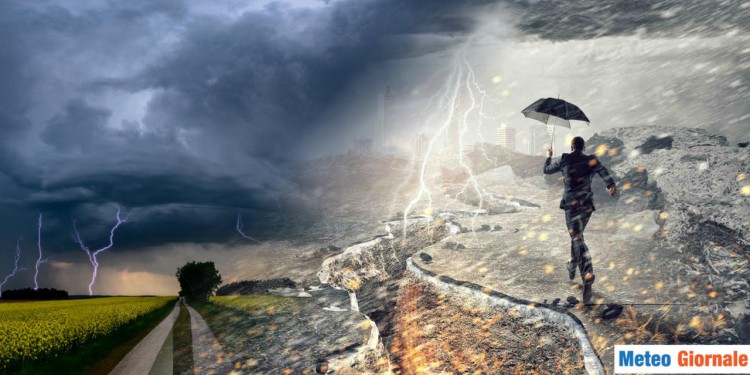 Meteo ultimo weekend d’Agosto, con irruzione violenti temporali e grandine