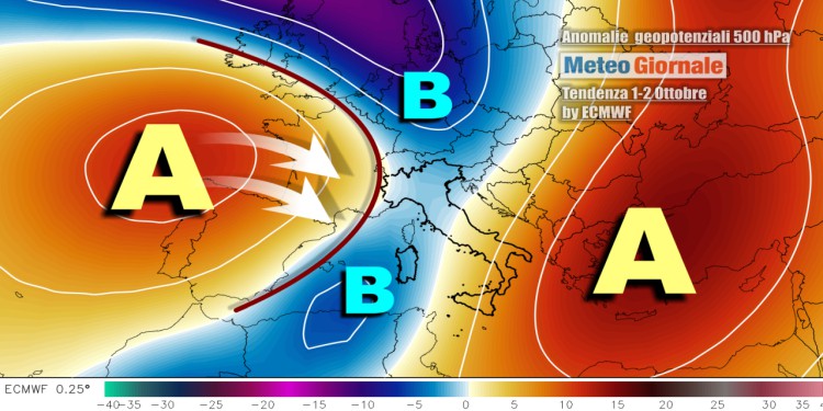 Meteo: che giravolta, cambia tutto dal weekend con improvviso anticiclone