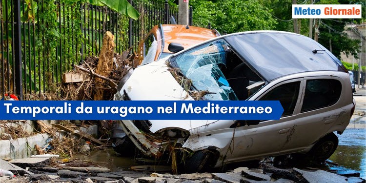 Meteo Mediterraneo esplosivo, il Dereho dalla Corsica all’Italia