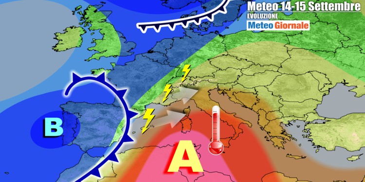 Meteo Italia: ritorna l’anticiclone africano, poi irromperanno i temporali