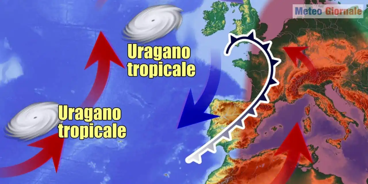 meteo caldo e uragani tropicali 36210 - Caldo brutale con effetti sul meteo per mesi da subito. Tutte le cause, la durata
