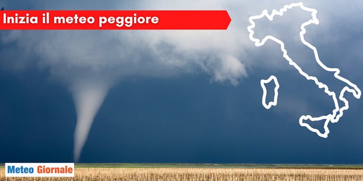 Meteo: Italia nubifragi, tornado, grandinate. I perché e cosa attenderci nei prossimi mesi