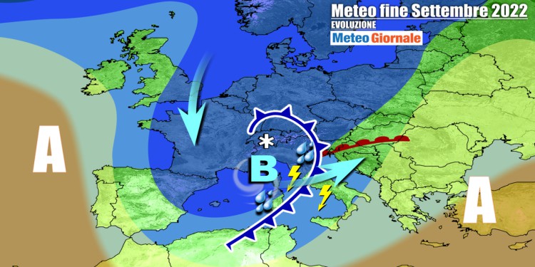Meteo Italia: pieno autunno con nuove forti piogge, poi cambia nel weekend