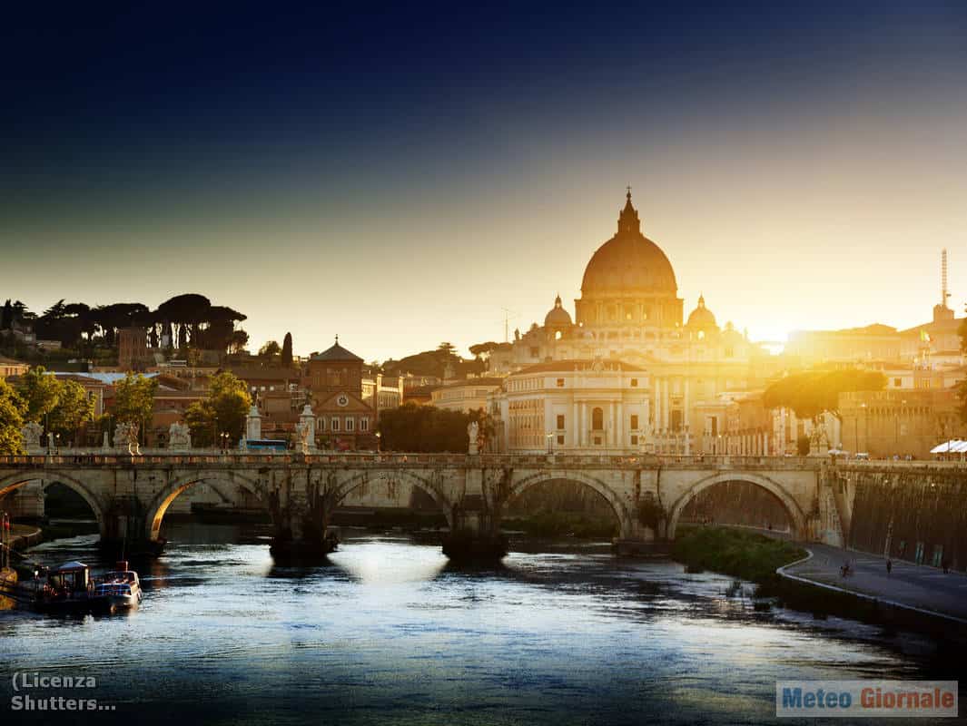 Meteo ROMA: tendenza a temporali anche di forte intensità