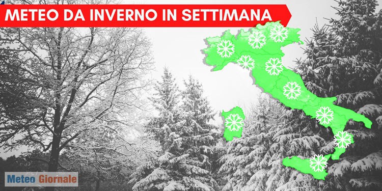 Meteo Italia, fosse Inverno sarebbero gelo e neve per giorni. Preludio per la prossima stagione?