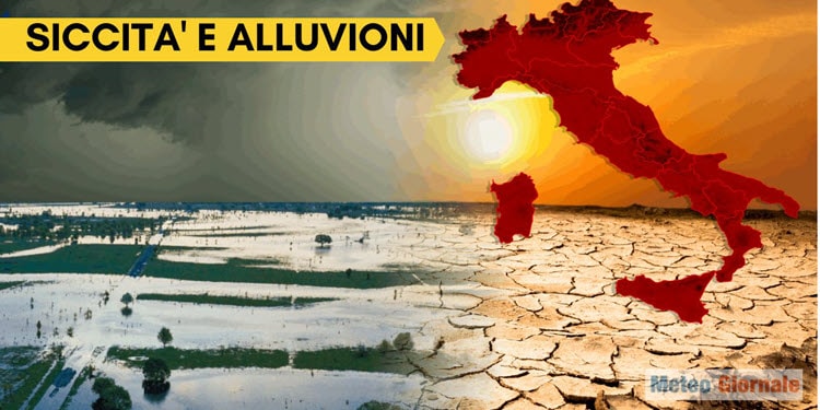 Meteo Ottobre con rischio le Alluvioni lampo