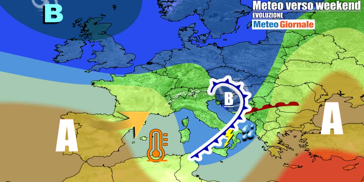 Meteo Italia: altro forte maltempo, ma dal weekend repentino cambio di rotta