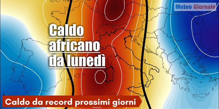 Meteo con caldo assurdo da Lunedì. Clamore per i 40 gradi previsti in alcune regioni