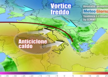 ottobrata inizio ottobre h 350x250 - Meteo 7 Giorni: Imminente perturbazione, con FREDDO dall’Artico in arrivo