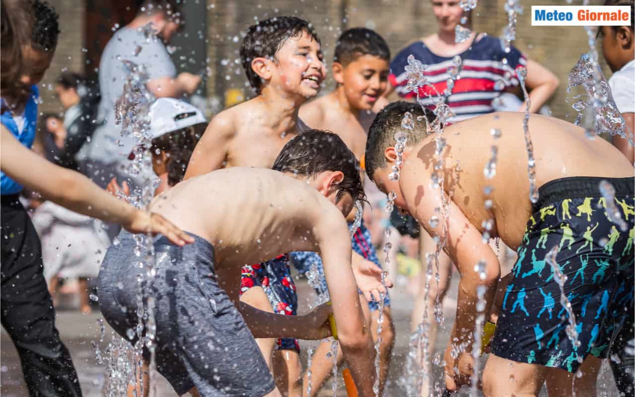 Il caldo si percepirà con maggiore rilevanza nelle aree urbane.