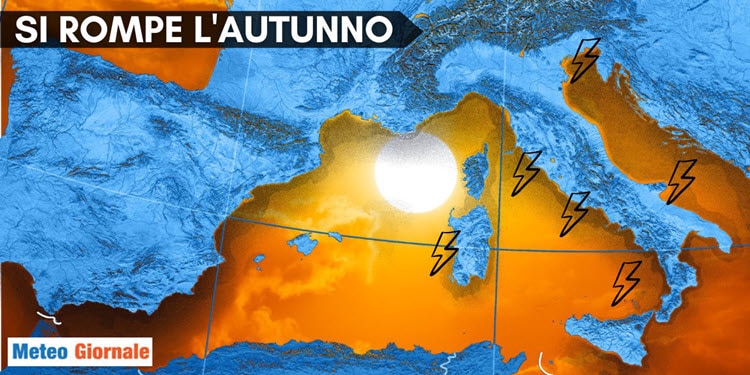 Autunno, meteo Stop nel weekend. Probabile colpo di scena