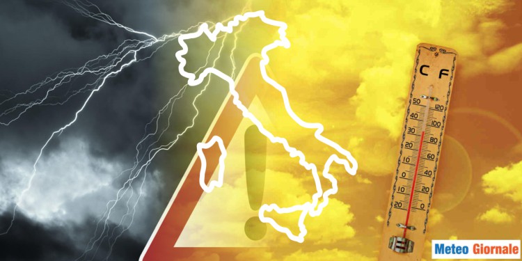 Meteo: dopo tanto caldo record, il cambiamento minaccia di essere esplosivo