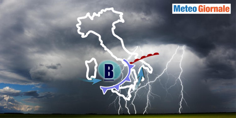 Meteo: avvio di settimana con ciclone di temporali, poi novità rilevanti