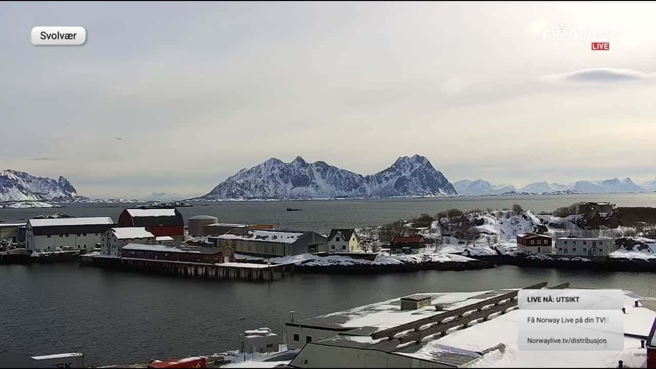 Diretta dalla Norvegia, immagini mozzafiato in live