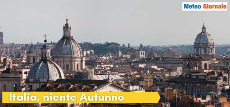 Meteo ancora stabile, ma attenzione alle nebbie. Caldo anomalo. Autunno scomparso ovunque