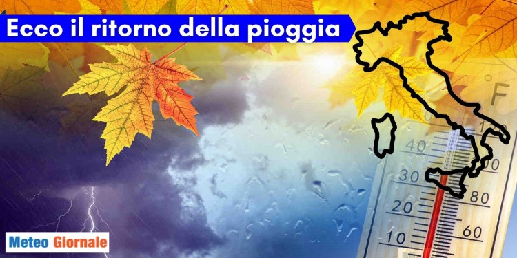 Meteo verso il ritorno di pioggia e freddo. Ecco quando avremo la svolta