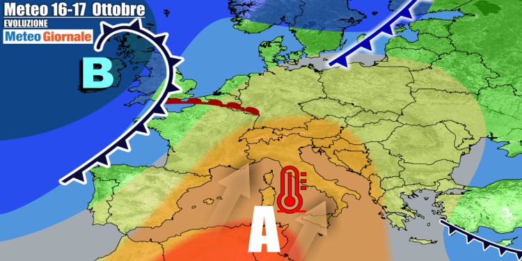 Meteo Italia: via libera all’anticiclone africano e brusco stop all’autunno