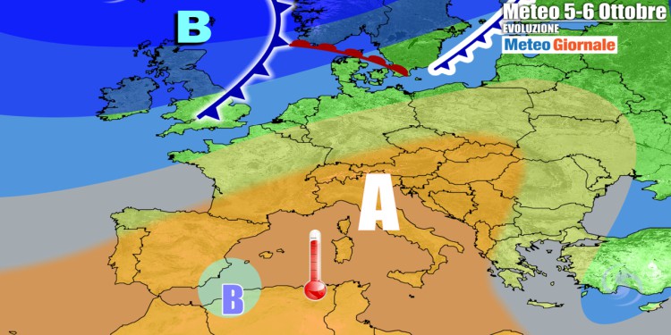 Meteo Italia: anticiclone caldo per tutta la settimana, poi nuovo scenario