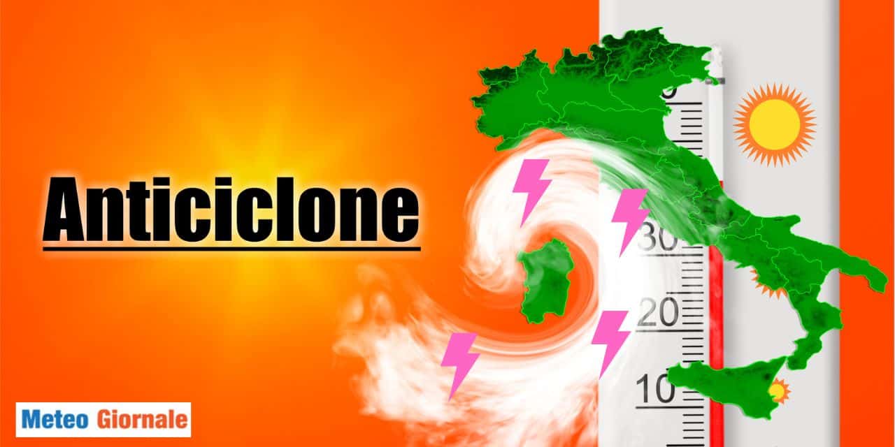 meteo con alta pressione e temporali 8521