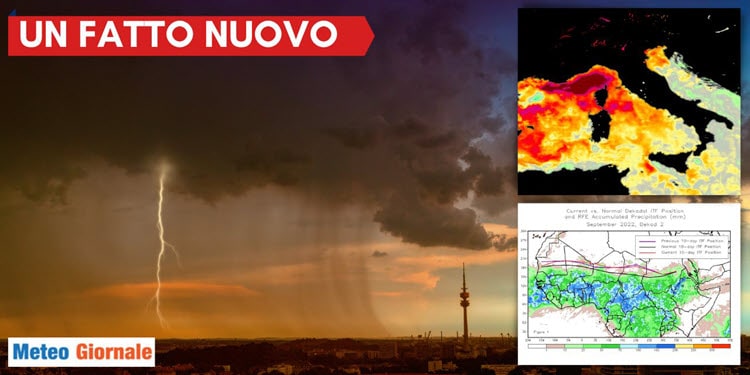 ITCZ: dall’Africa il caldo verso Italia. Meteo prossime settimane con pessime conseguenze