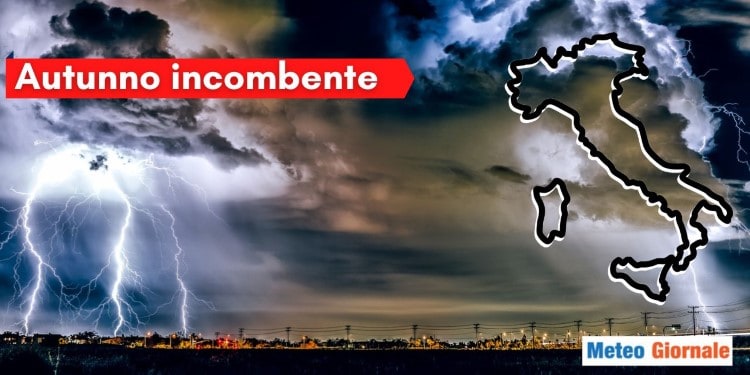 Meteo 15 giorni: si piomberà in pieno Autunno