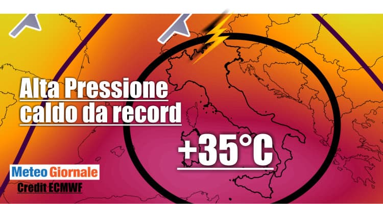 Meteo con aria rovente dall'Africa, temperature più tipiche dell'Estate in molte regioni d'Italia