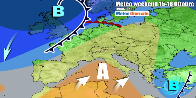 Meteo Italia: ultime piogge e poi via libera al caldo esagerato
