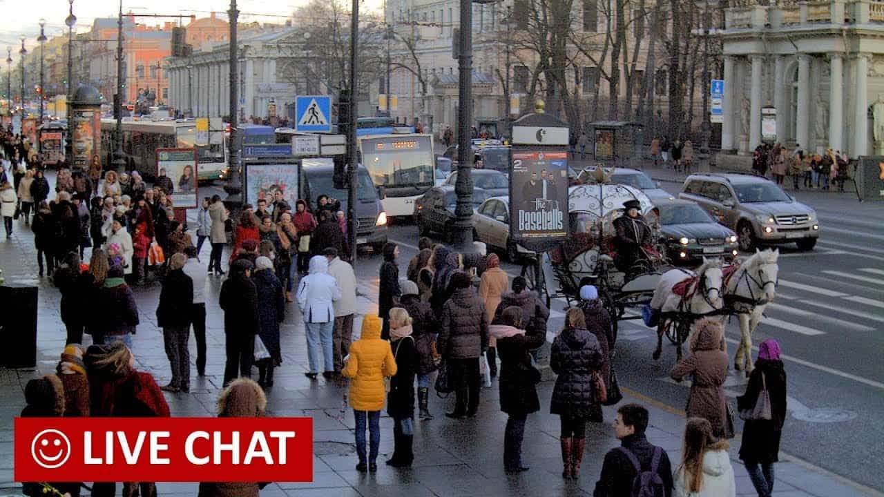 San Pietroburgo, immagini in diretta dalla metropoli più occidentale della Russia