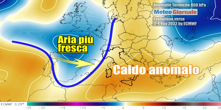 Meteo Novembre: svolta si avvicina, ecco quando finirà il caldo eccezionale