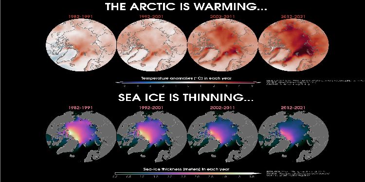 Record di estensione della Banchisa Polare: Mappe e dati e animazioni. Cosa succede in Antartico