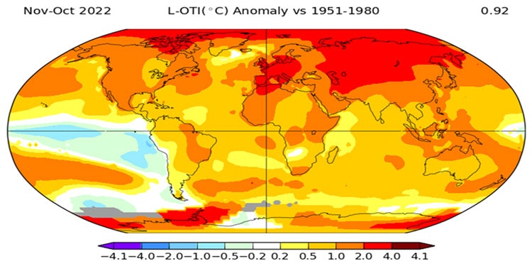 Clima, disastrosi ultimi 12 mesi in tutto il Pianeta