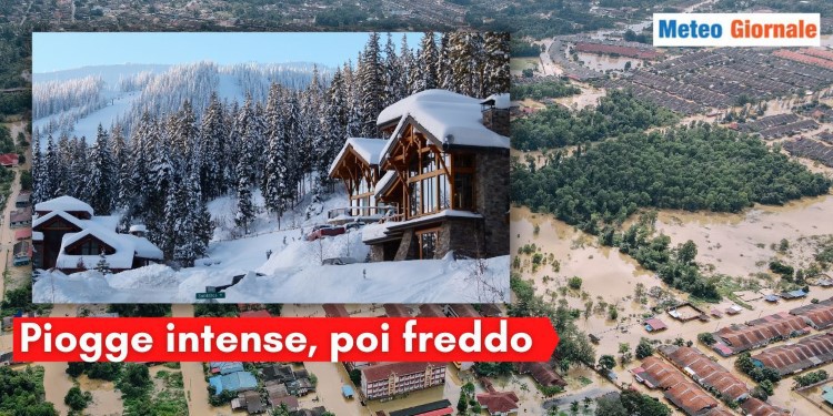 Meteo 15 giorni, prima nubifragi poi migliora. Infine freddo