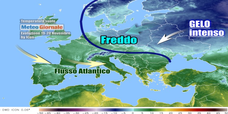 Meteo con il primo gelo in Europa, Inverno pronto a sbarcare in Italia?