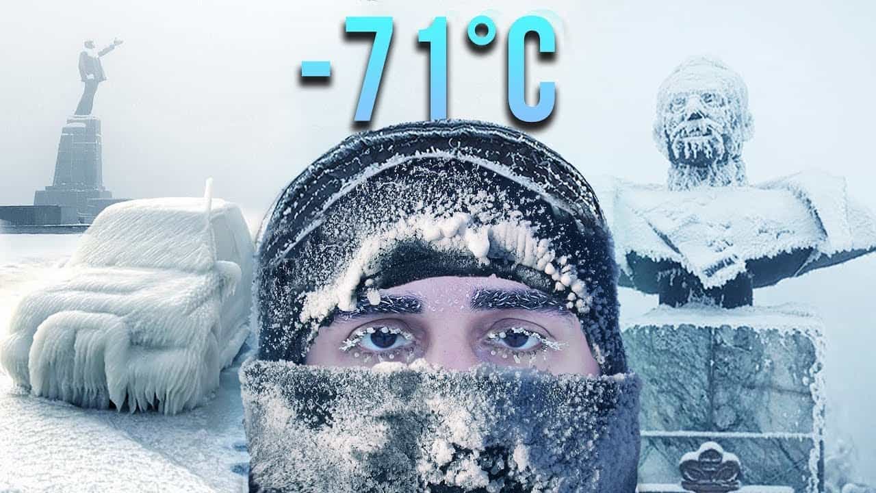 Terribile viaggio nel gelo della Siberia: a Yakutsk, temperature impossibili da vivere