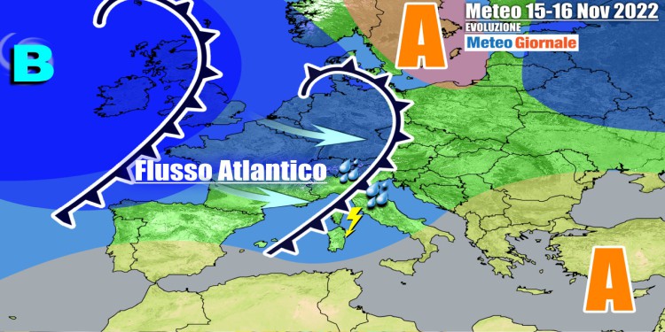 Meteo Italia: l’autunno irrompe in grande stile, con tanta pioggia e neve