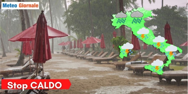 Meteo 15 giorni: peggiora, crollo termico e temporali