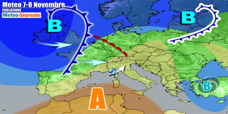 Meteo Italia: avanza l’anticiclone, ma non durerà con novità importanti