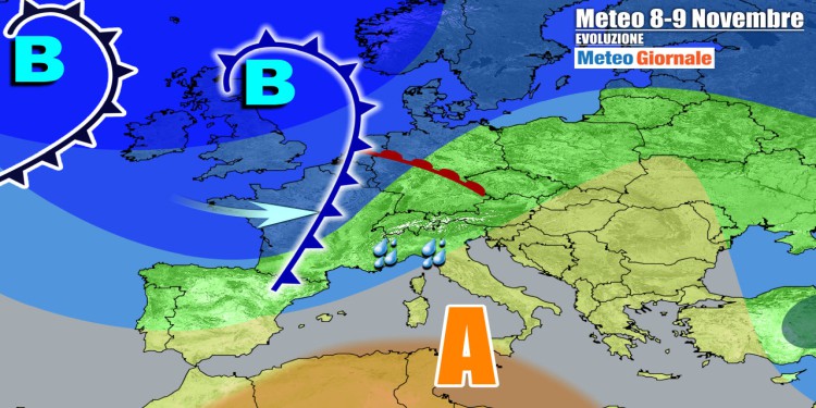Meteo Italia: dall’anticiclone a nuove piogge, poi cenni di inverno precoce