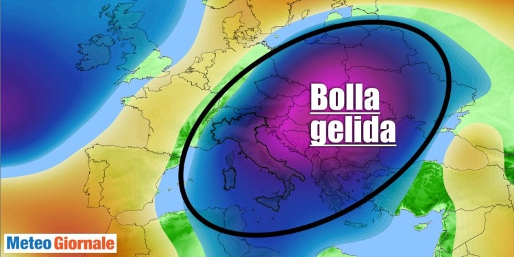 Meteo, subito Inverno con freddo dalla Russia