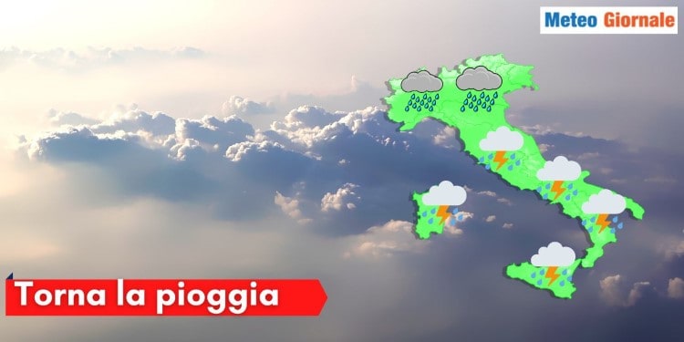 Meteo con rischio di goccia d’aria fredda, nel frattempo, imminente peggioramento