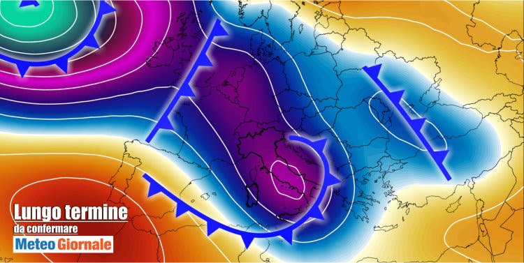 Meteo 15 giorni: il Maltempo d'Autunno, ma verso l'Inverno meteorologico