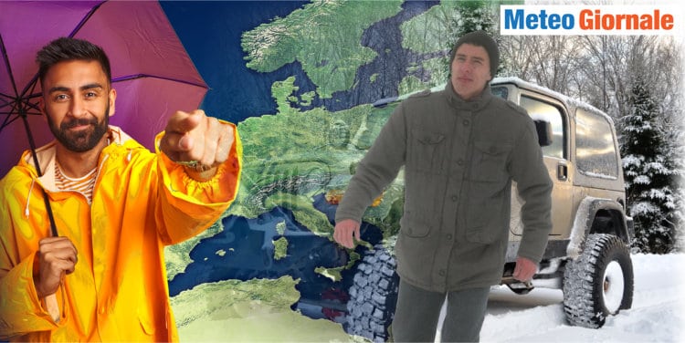 Meteo 15 giorni, due forti perturbazioni poi possibile freddo