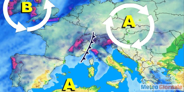 Meteo, inizio settimana con nuovo Anticiclone con disturbi d'Autunno in vista